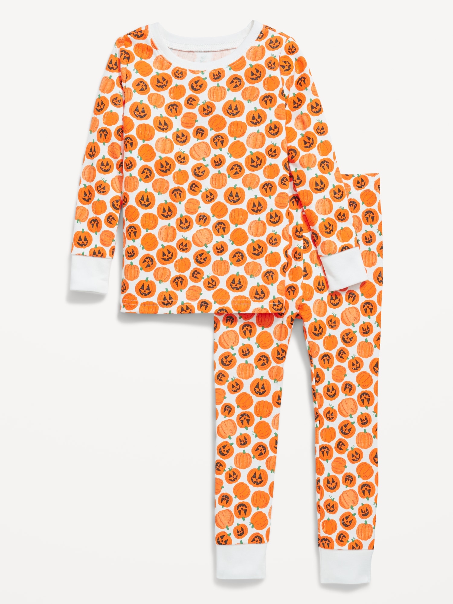 Printed Snug-Fit Pajama Set for Toddler & Baby