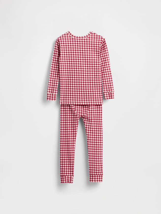 オーガニック ブラッシュドコットン パジャマセット (幼児・ベビー)-4