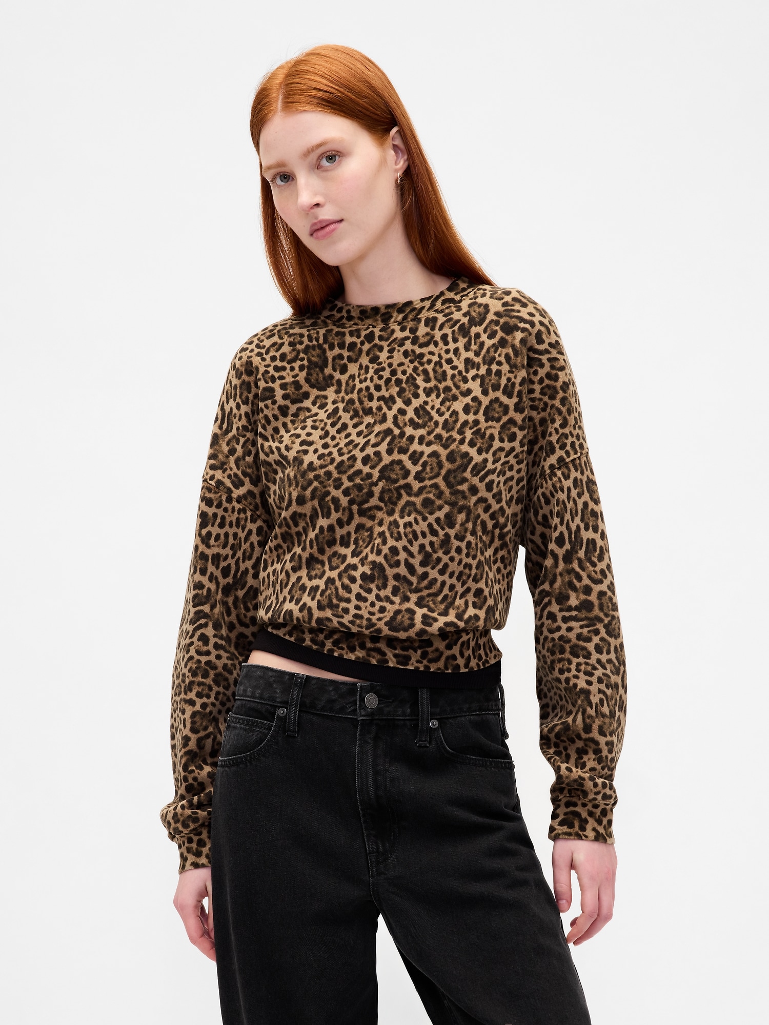 VintageSoft Wedge Crewneck Sweatshirt