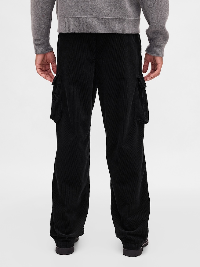 バギー コーデュロイ カーゴパンツ-3