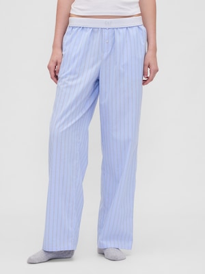 GAPロゴ ポプリン パジャマパンツ