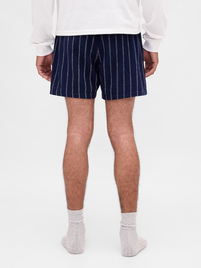 スーパーソフト フランネル パジャマ ボクサーショートパンツ (ユニセックス)-2