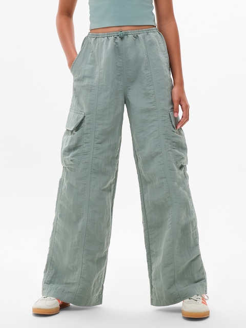 Athleta Girl Woven Cargo Wide Leg Pant