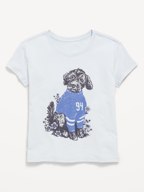 Short-Sleeve Graphic T-Shirt for Girls