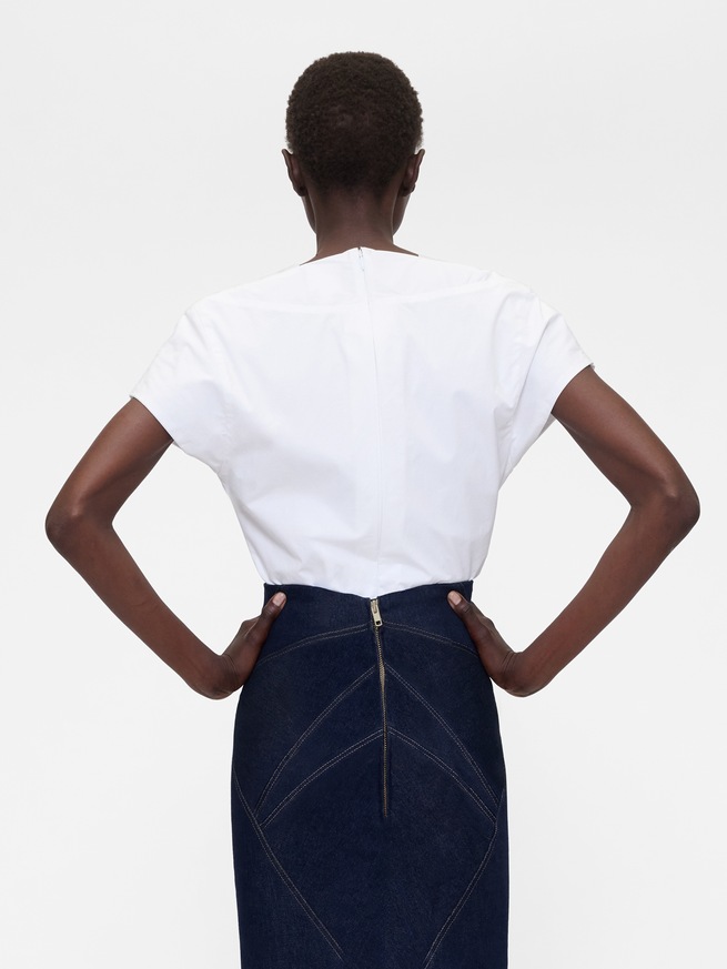 GapStudio ポプリンボディスーツ-1