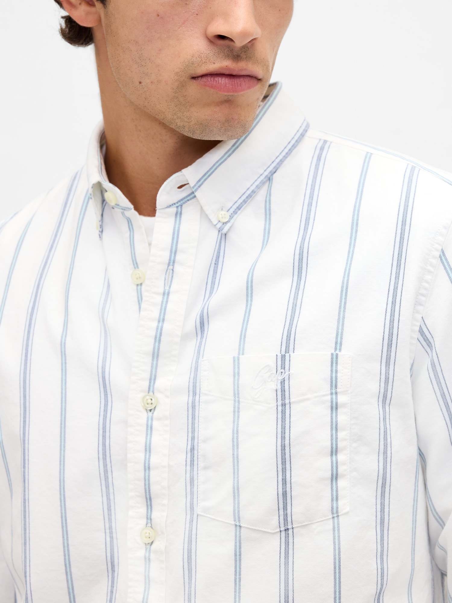 Gap公式オンラインストア | スタンダードフィット オックスフォードシャツ