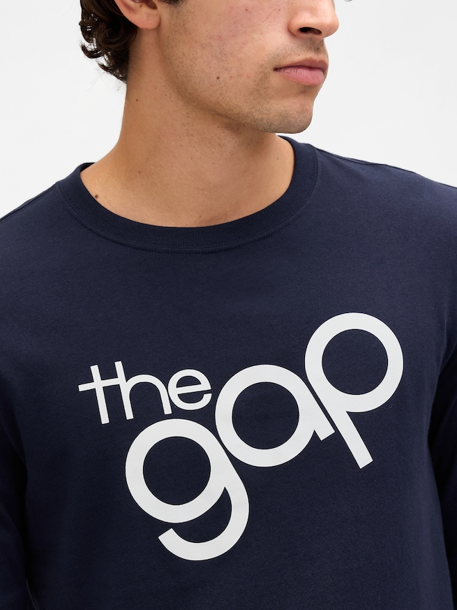 GAPロゴTシャツ-3