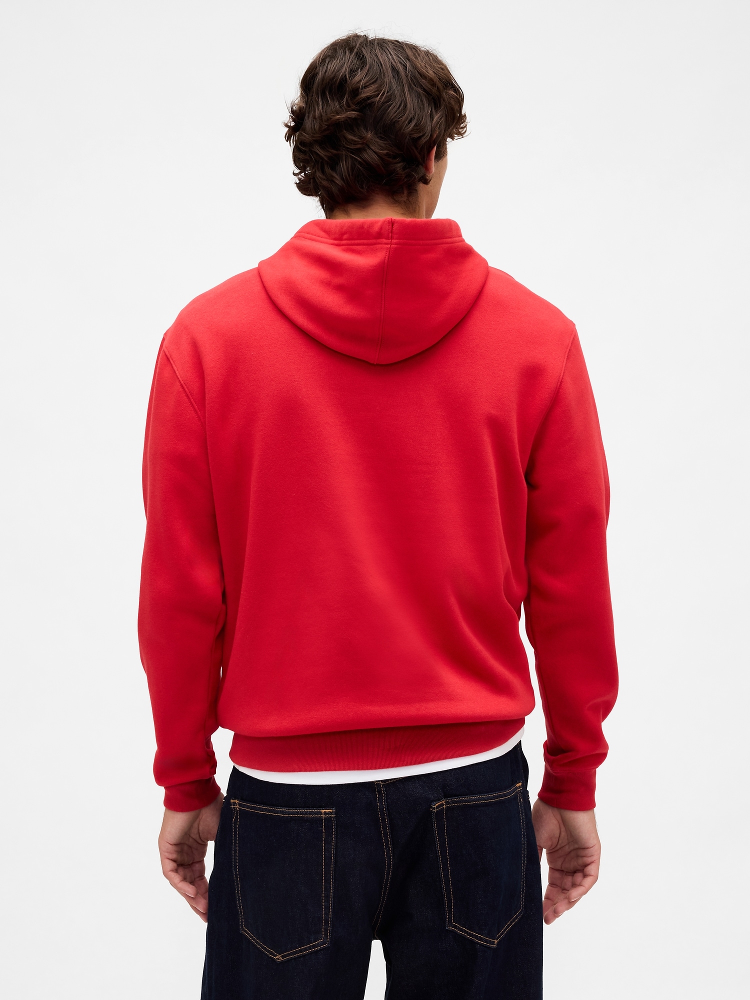 リラックスフィット GAPロゴパーカー-2