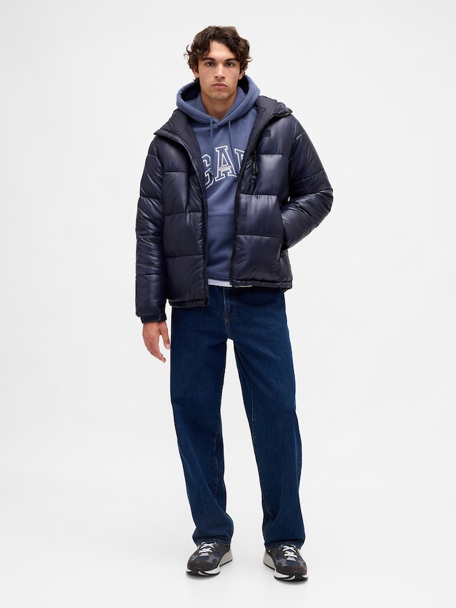 オーバーサイズ GAP Athleticロゴパーカー-1