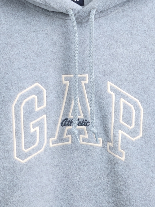 オーバーサイズ GAP Athleticロゴパーカー-3