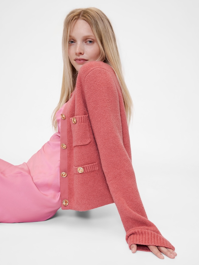 GapStudio クロップドカーディガン-2