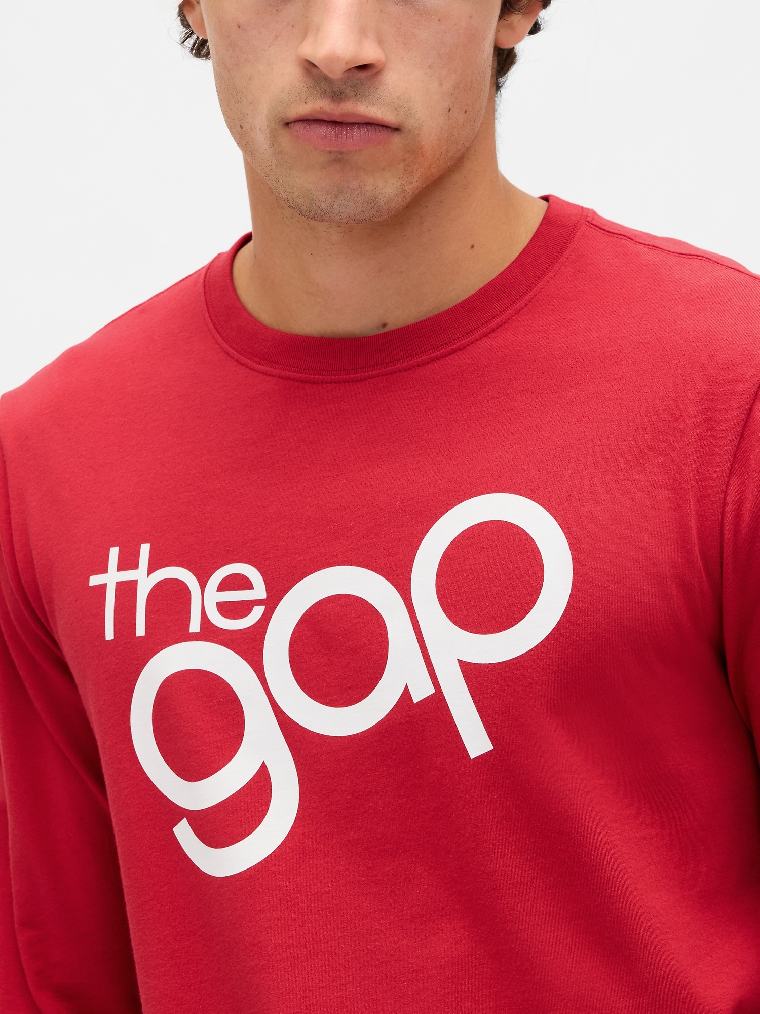 GAPロゴTシャツ-3