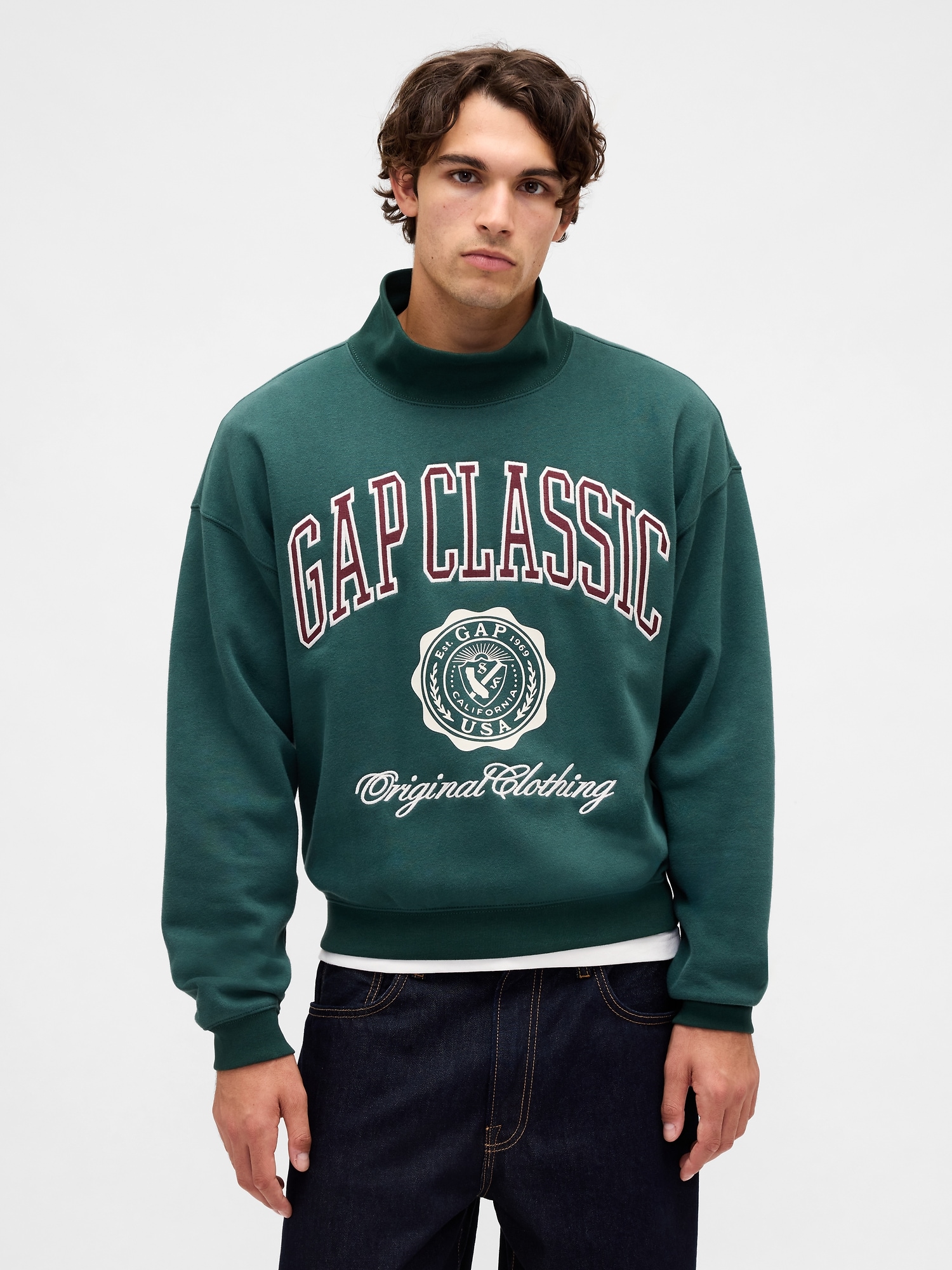 Gap公式オンラインストア | ヴィンテージソフトモックネック