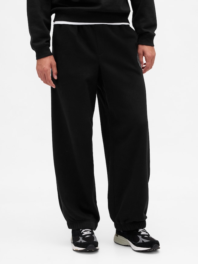 ヴィンテージソフト GAPロゴ バギー スウェットパンツ-1