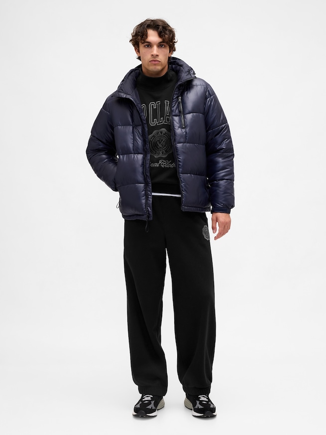 ヴィンテージソフト GAPロゴ バギー スウェットパンツ-3