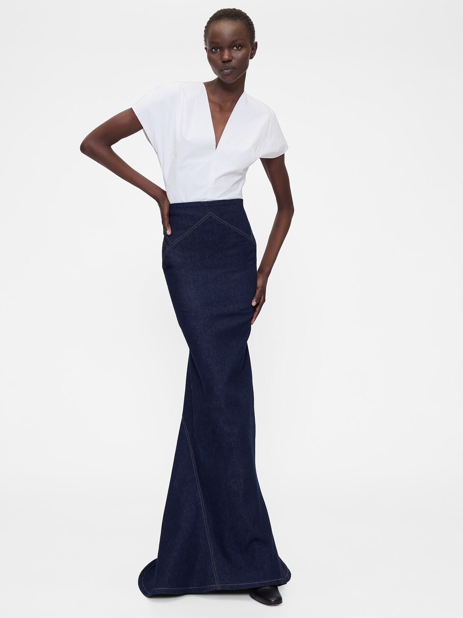 GapStudio ポプリンボディスーツ-2