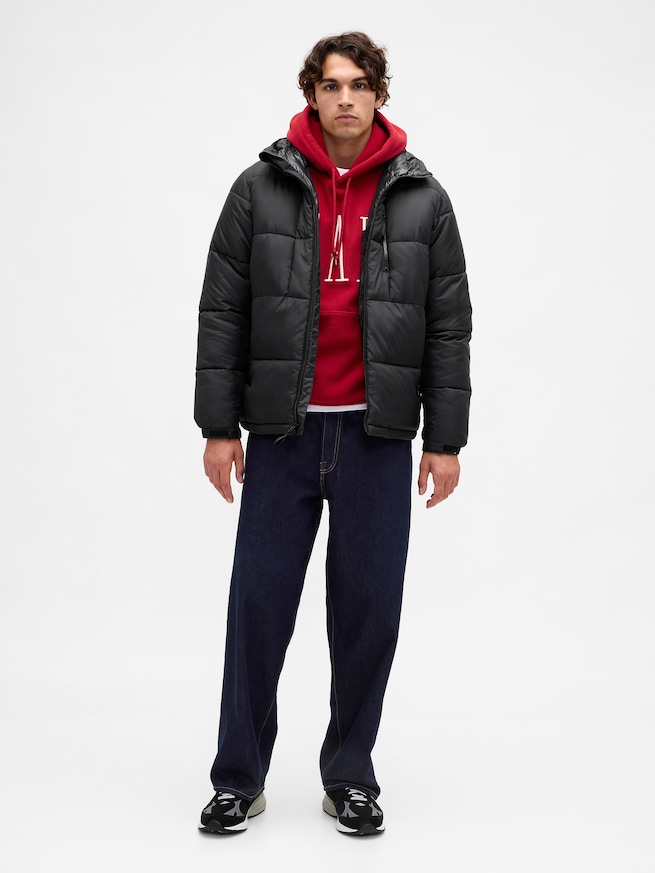 オーバーサイズ GAPロゴパーカー-1