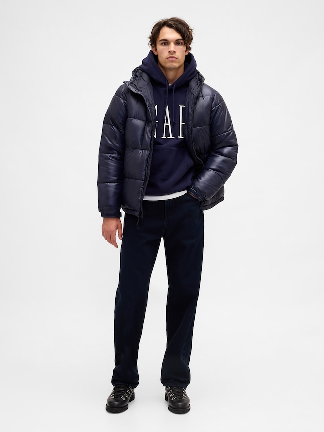 オーバーサイズ GAPロゴパーカー-1