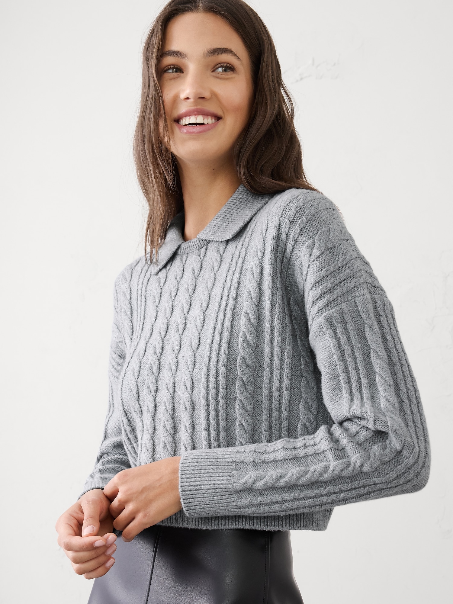 Perfectly Soft Cable Sweater