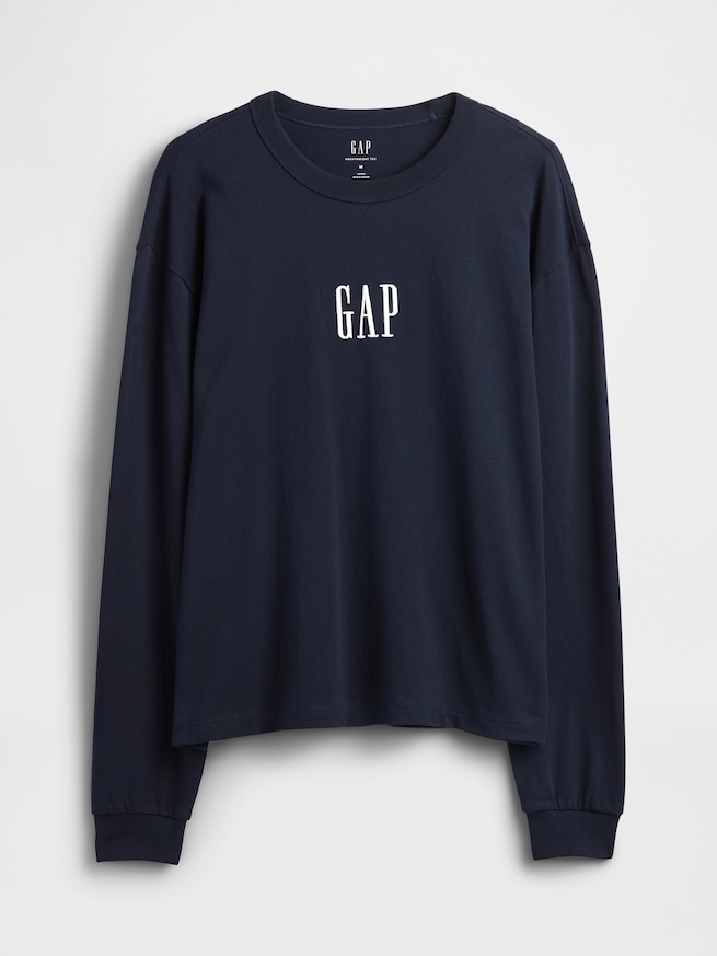 GAPロゴTシャツ-4