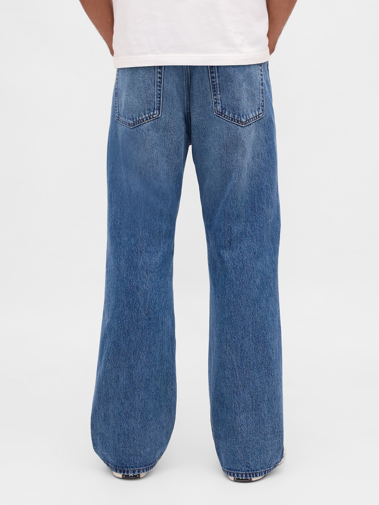 ルーズフィット ブーツカットデニム-3