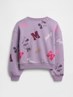 GapKids × ディズニー オーバーサイズ プリント スウェットシャツ-2