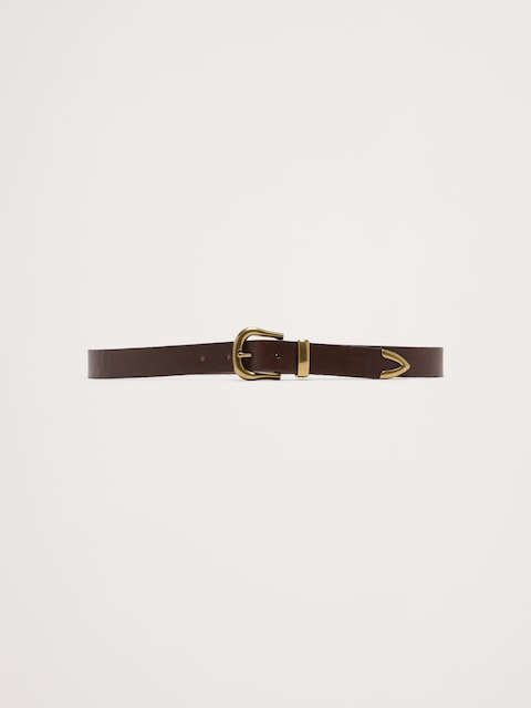 CEINTURE WESTERN EN CUIR