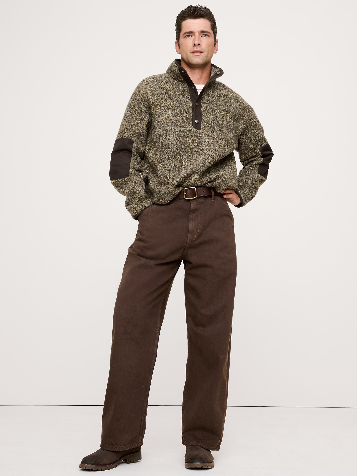 CHANDAIL EN MOLLETON BOUCLÉ