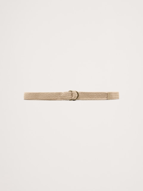 CEINTURE EN COTON TRESSÉ