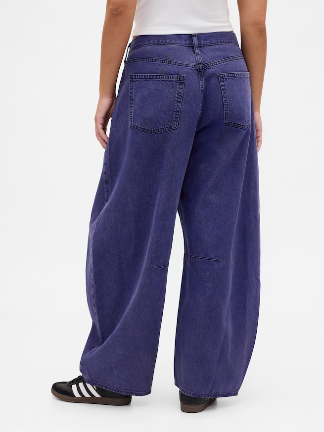 ナイトメアー・ビフォア・クリスマス ミッドライズ ウルトラソフト バレルデニム-5