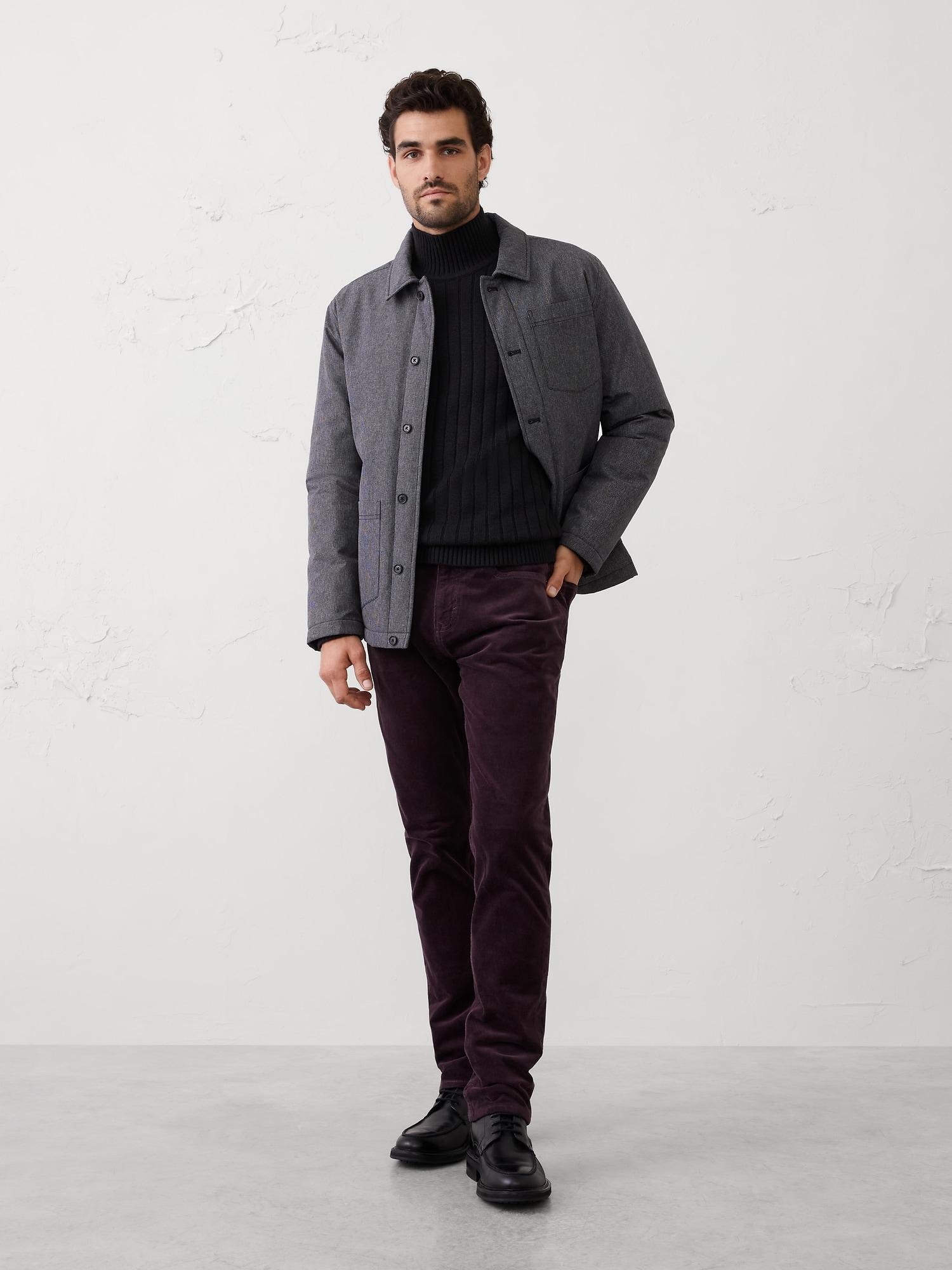 Slim Travel Corduroy Pant