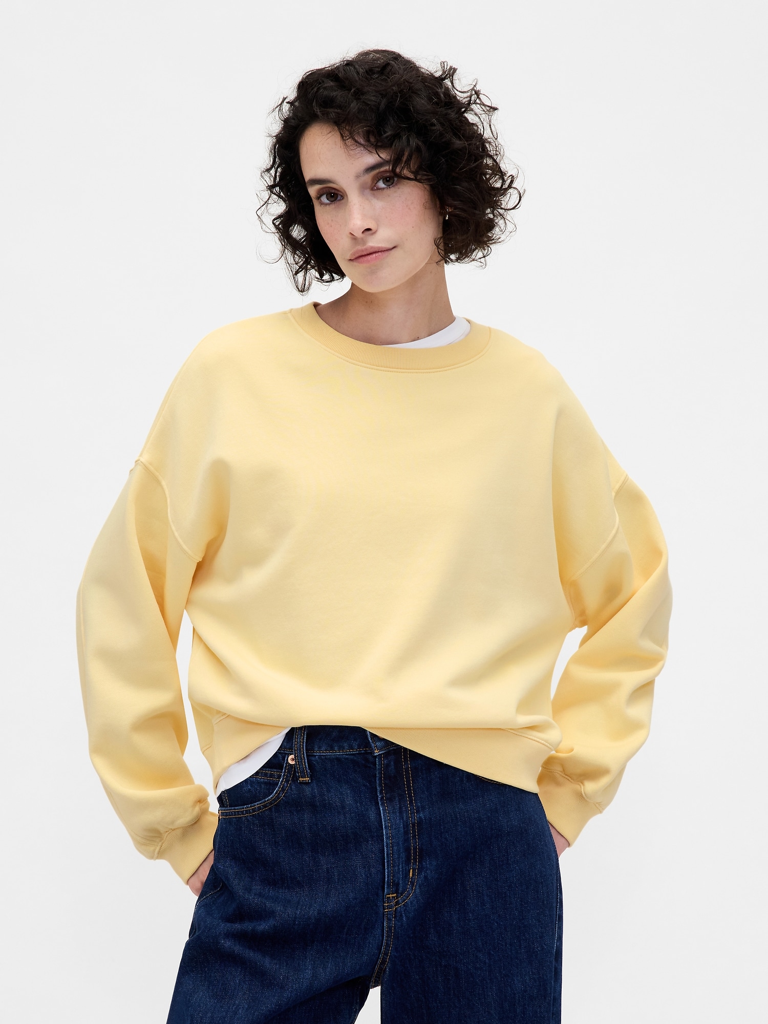 VintageSoft Wedge Crewneck Sweatshirt