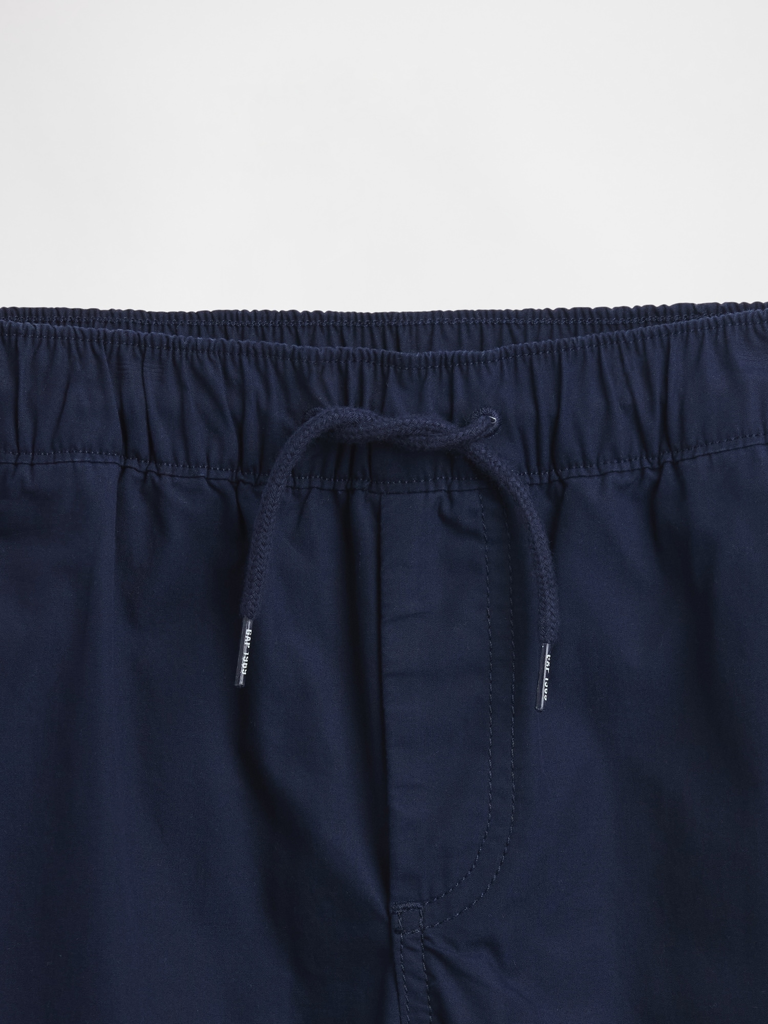 裏地付き ポプリンリラックスフィット ジョガーパンツ (キッズ)-4