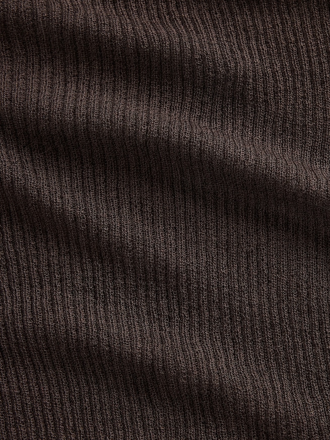 ハイネック シアーセーター-3