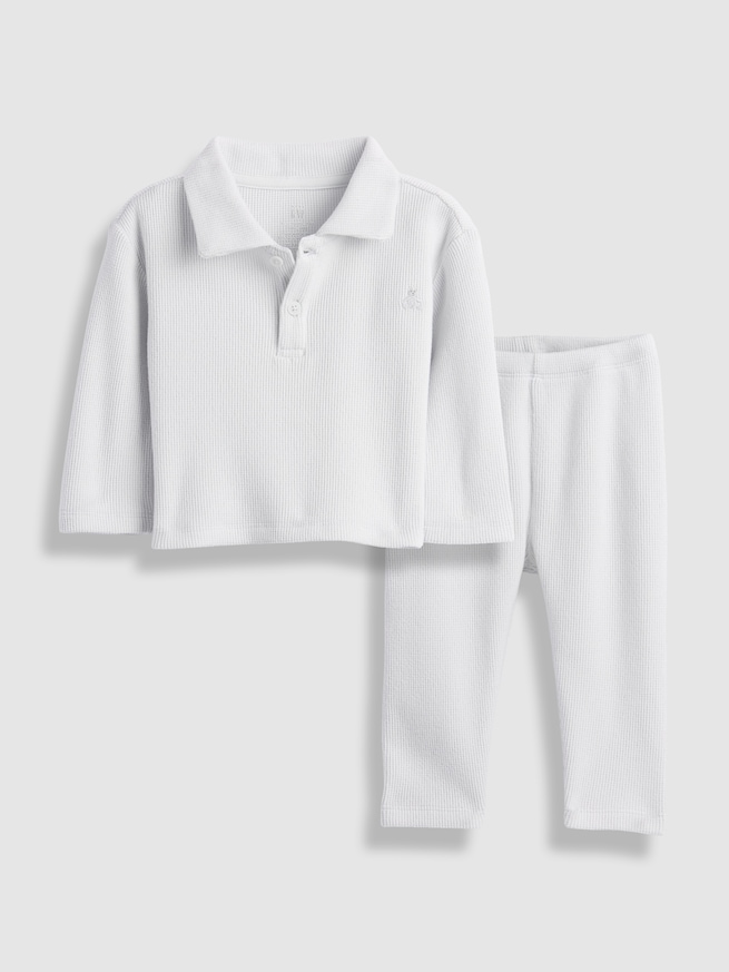ソフトスパン ポロ コーデセット (ベビー)-0