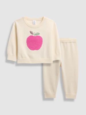 グラフィック ニットセット (ベビー)