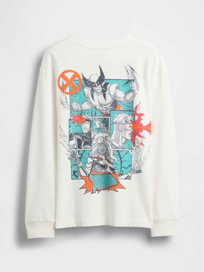 マーベル リラックスフィット グラフィックTシャツ (キッズ)-1