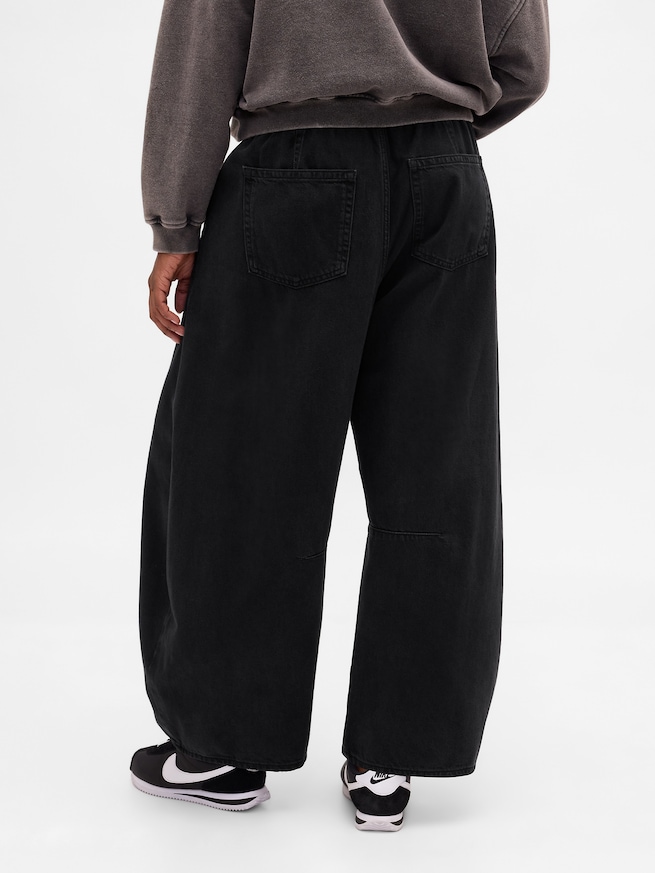 ミッドライズ ウルトラソフト イージーウエスト ホースシューデニム-5