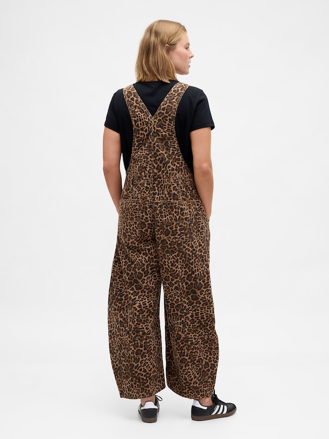 ウルトラソフトデニム ホースシュー オーバーオール-5