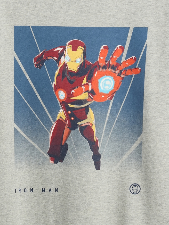 マーベル リラックスフィット グラフィックTシャツ (キッズ)-2