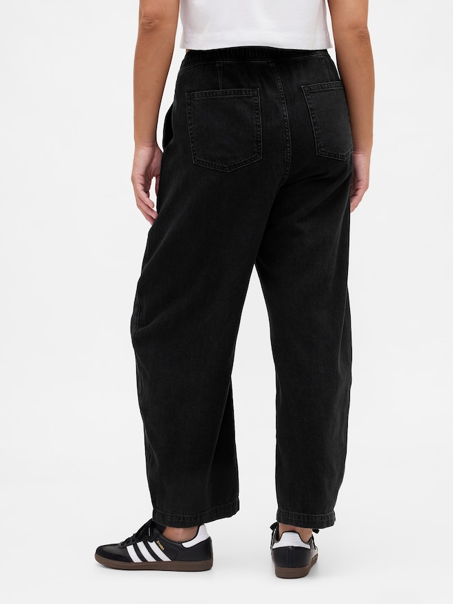 ハイライズ バレルデニム-5