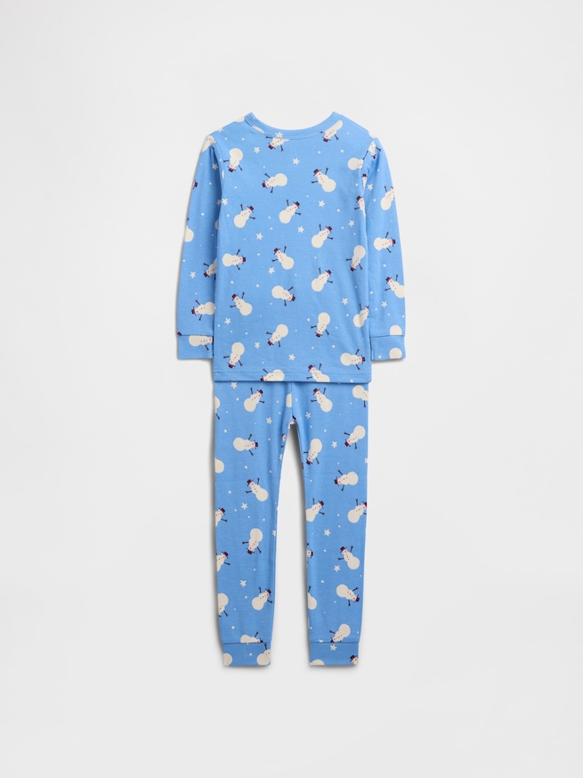 Kids & babyGap オーガニックコットン100% ホリデー パジャマセット-1