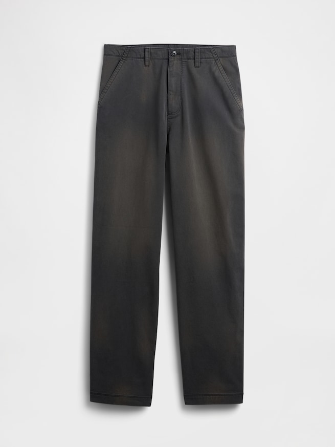 バギー カーキパンツ-5