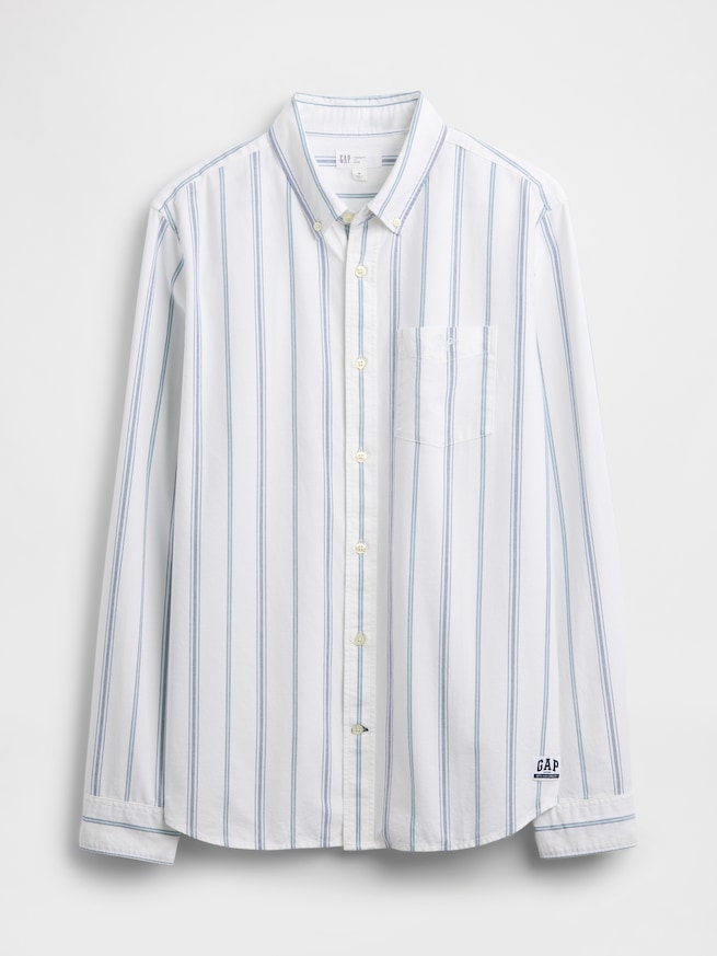 スタンダードフィット オックスフォードシャツ-4