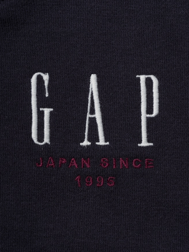 30th アニバーサリー ヴィンテージソフト GAPロゴ ジップアップパーカー (幼児・ベビー)-2