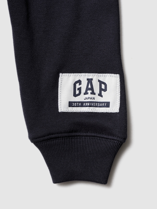 30th アニバーサリー ヴィンテージソフト GAPロゴ ジップアップパーカー (幼児・ベビー)-3