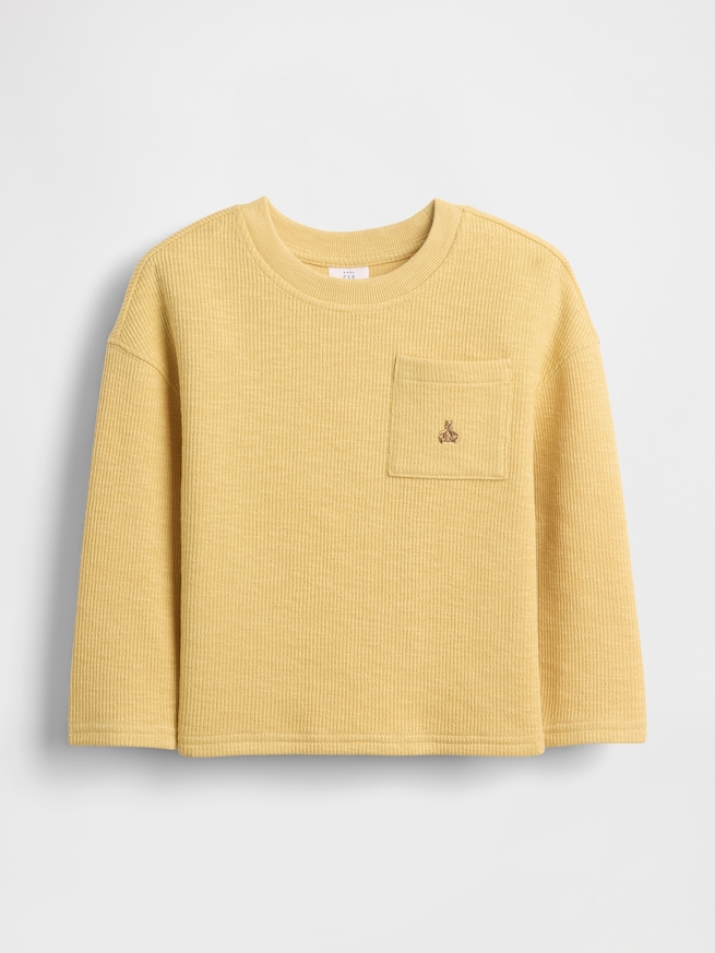 ヘビーウェイト リブ ポケットTシャツ (幼児・ベビー)-0