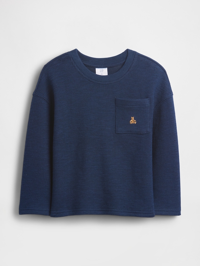 ヘビーウェイト リブ ポケットTシャツ (幼児・ベビー)-0