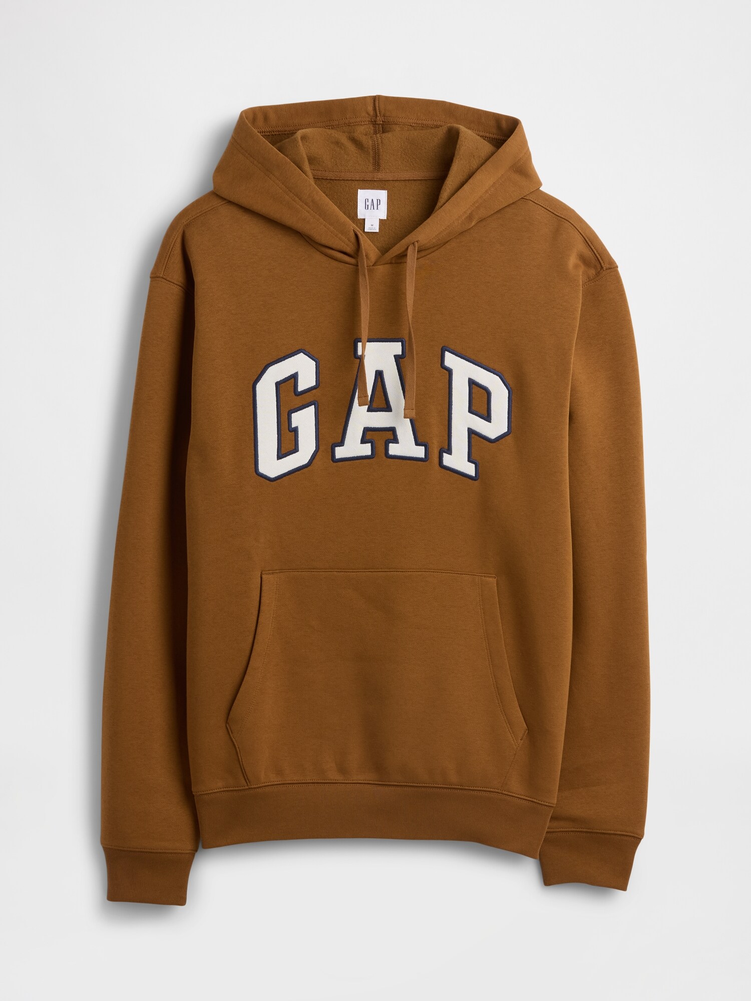 GAP ロゴパーカー ブラウン Gap公式オンラインストア | GAPアーチロゴ フルジップ パーカー