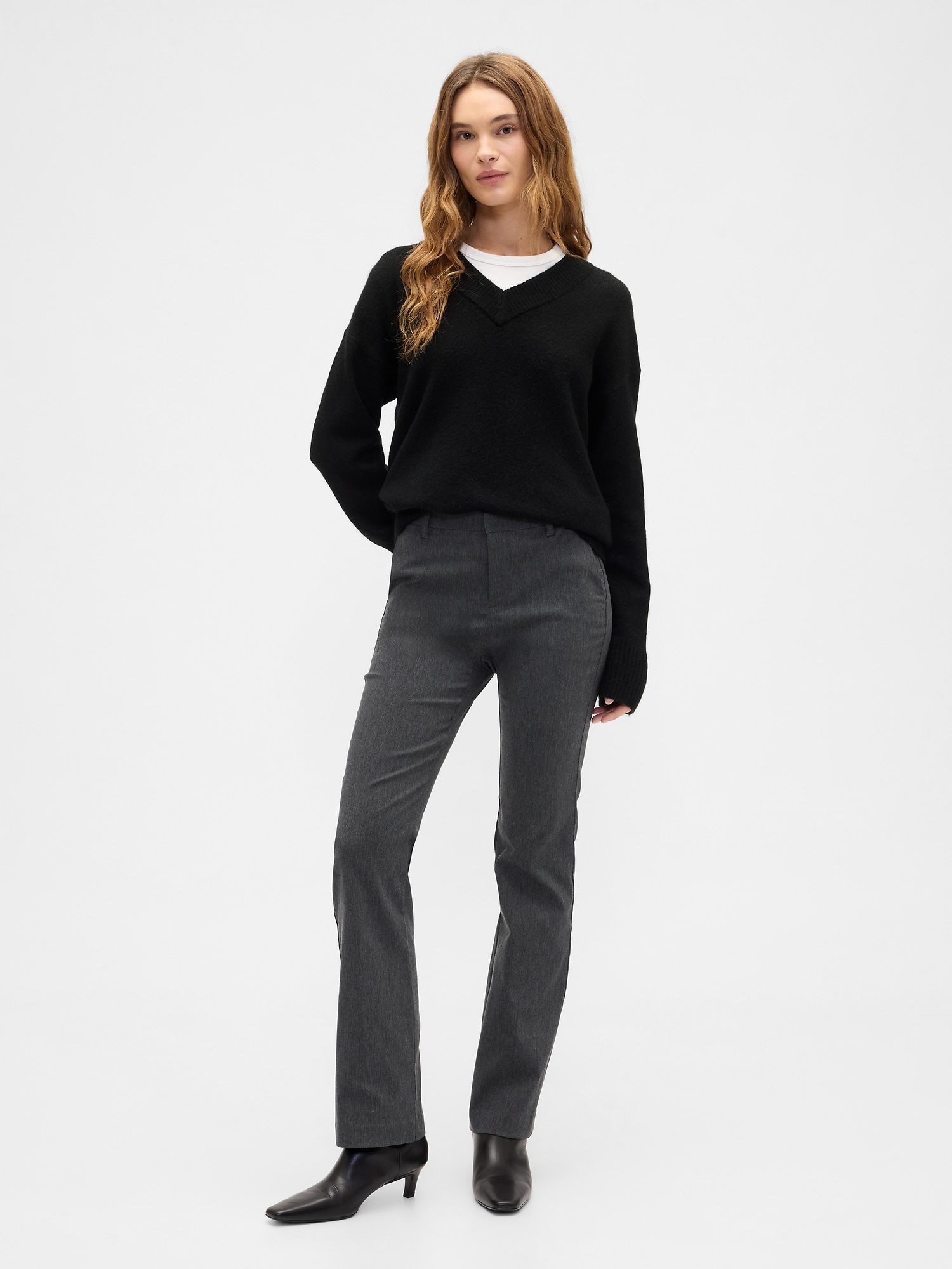 Baby Boot Pants in Bi-Stretch